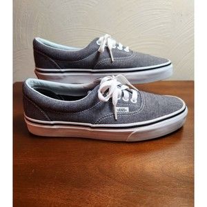 Vans Off The Wall Selfom Worn 721278 Gray Shoes Womens Size 8.5 Mens Size 7